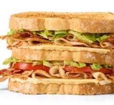 Wawa Roast Beef Club Sandwich