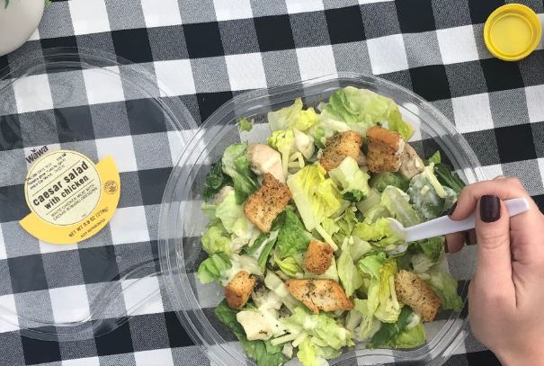 Wawa Chicken Caesar Salad