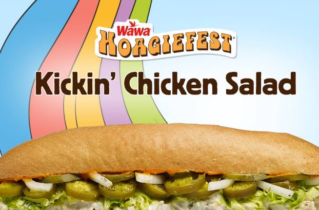 Wawa Chicken Salad Hoagie Sandwich