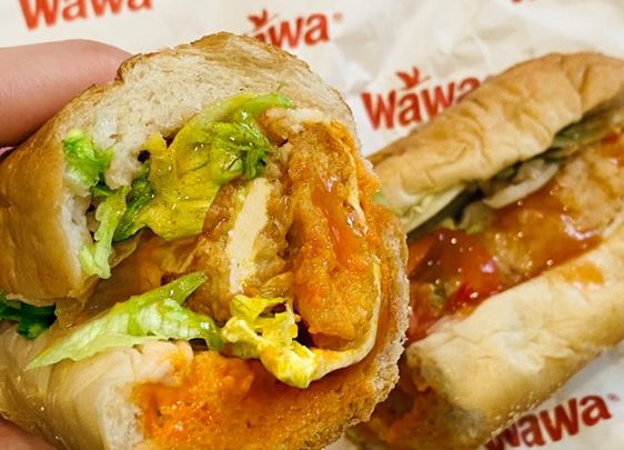 Wawa Tuna Salad Hoagie Sandwich